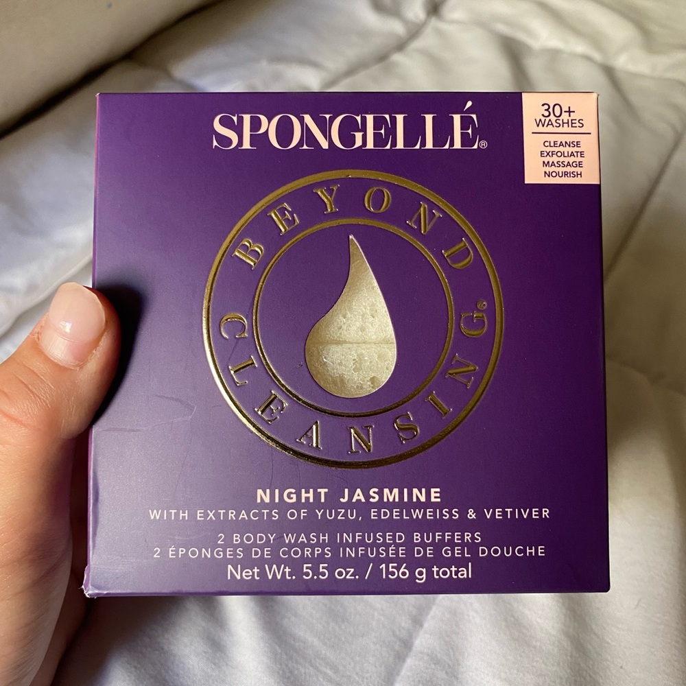Spongellé beyond cleansing night jasmine infused buffers. 2 Pc 🥰
